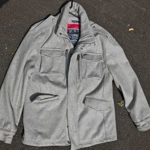 Buffalo David Bitton winter pea coat.